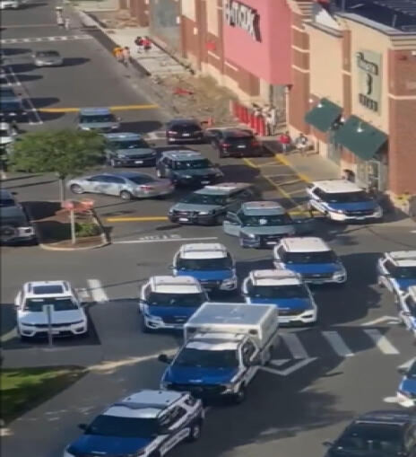 Boston Police from across the city as well as outside agencies once again responding to South Bay for large groups of youth fighting and attacking officers. Several have once again been arrested. 8/27/2023