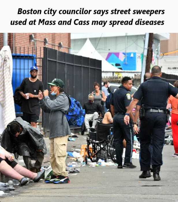 City Councilor Erin Murphy has filed a hearing order to look into whether street cleaning equipment used in the area of Melnea Cass Boulevard and Massachusetts Avenue is spreading infectious diseases to other parts of Boston.