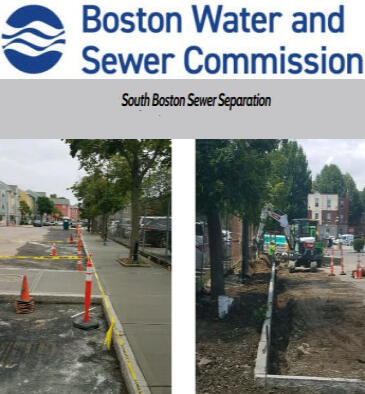 South Boston Sewer Separation work