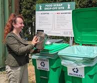 Project Oscar - a place to drop off residential food scraps for composting @ 450 West Broadway
